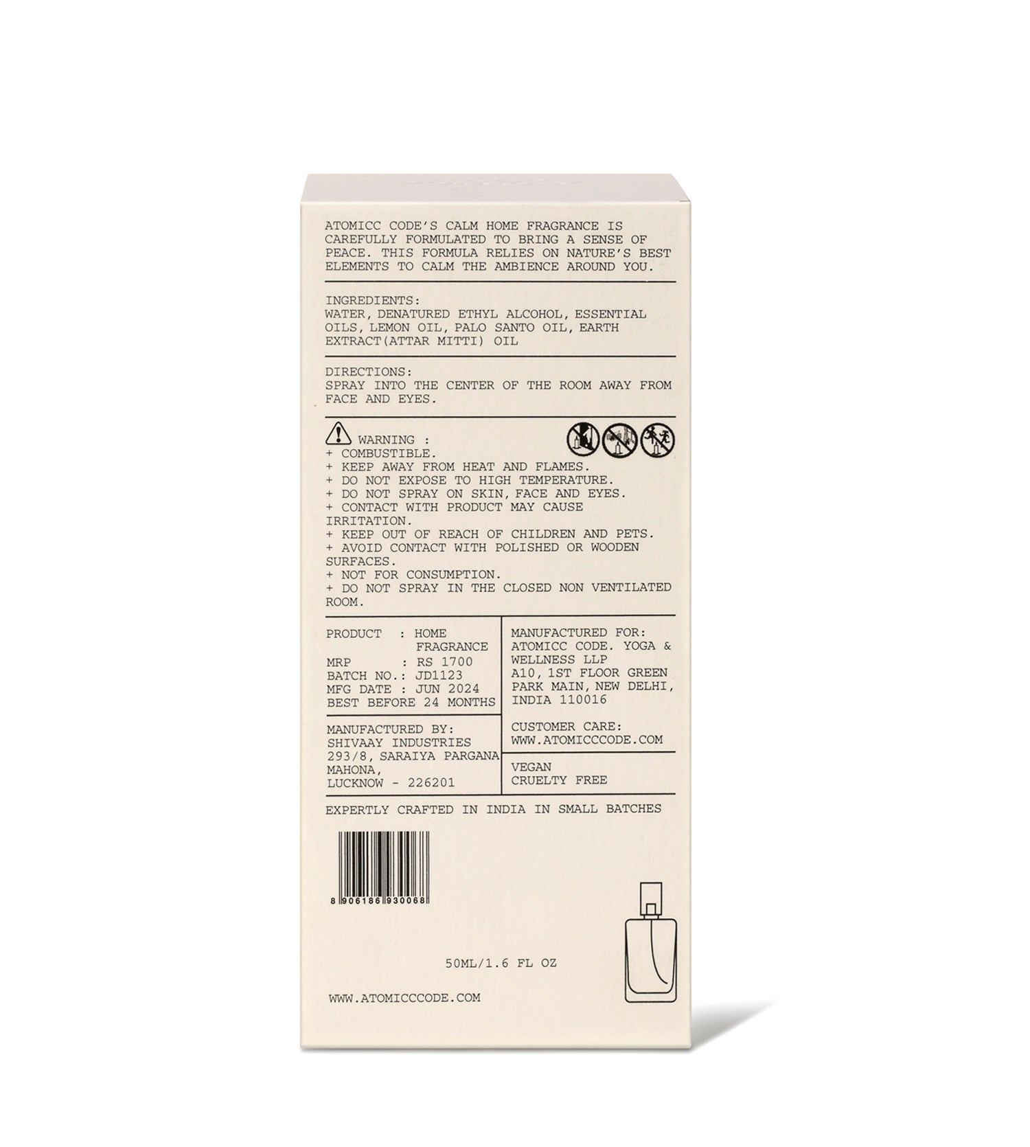 Calm Home Fragrance (50ml)